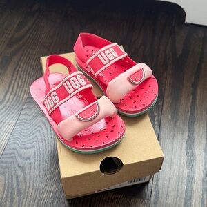 UGG Kids Zuma Sling Watermelon Sandal